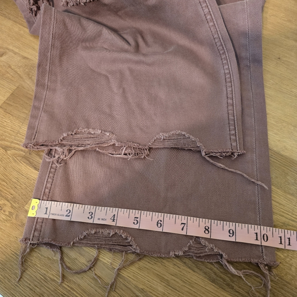 Vervet Leslie Super High Rise 90s Vintage Crop Flare Jeans 31 - Picture 13 of 13